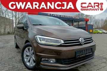 VOLKSWAGEN TOURAN 1.4 150 KM DSG 7 miejsc, Serwis, Super Stan, Piękny